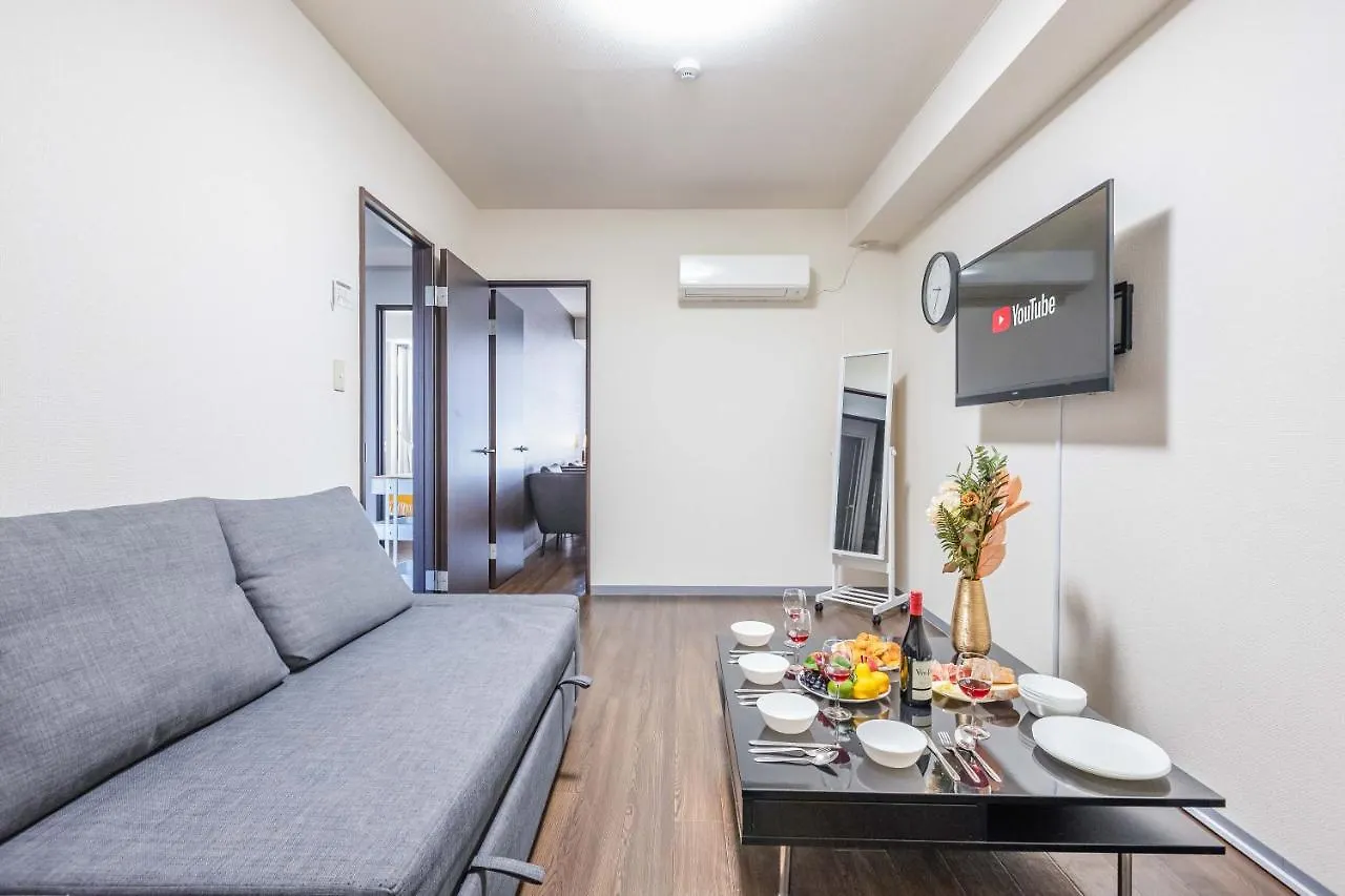 Apartmán Art Namba Higashi 4F Ósaka